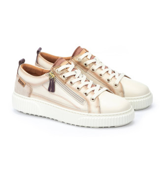 Pikolinos Sneakers Riells in pelle bianca