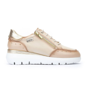 Pikolinos Zapatillas de Piel Rueda beige