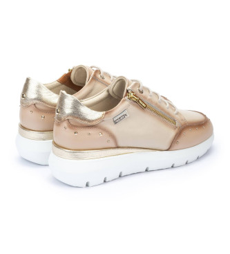 Pikolinos Leder Turnschuhe Rueda beige