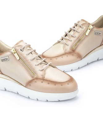 Pikolinos Leather Sneakers Rueda beige