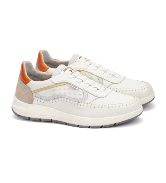 Pikolinos Salamanca Leather Sneakers white
