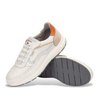 Pikolinos Salamanca Leather Sneakers white