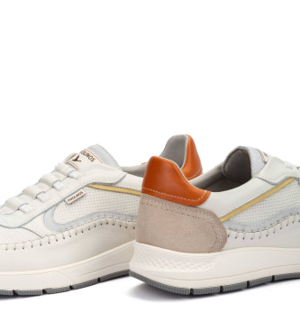 Pikolinos Salamanca Leather Sneakers white