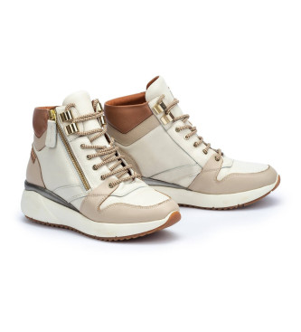 Pikolinos Sneaker Sella in pelle bianco sporco