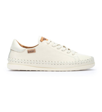 Pikolinos Soller white leather trainers
