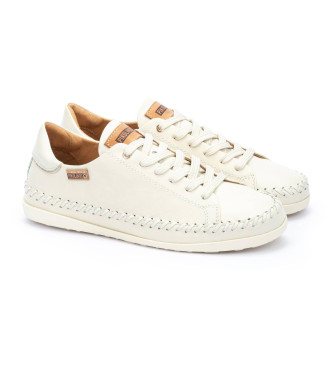 Pikolinos Soller white leather trainers
