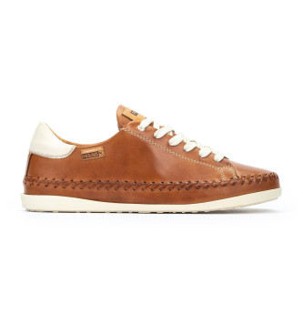 Pikolinos Brune Soller-sneakers i lder