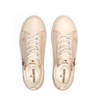 Pikolinos Usnjene superge Vigo v bež barvi