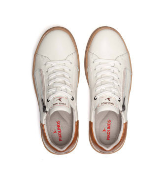 Pikolinos Sneakers i l�der Xativa off-white