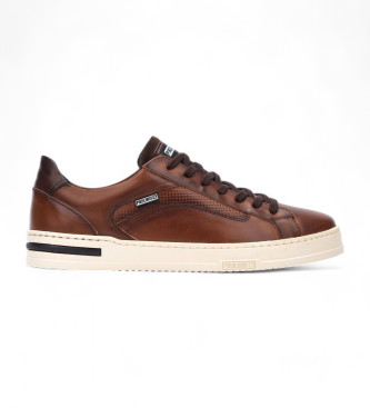 Pikolinos Sneaker Xativa in pelle marrone