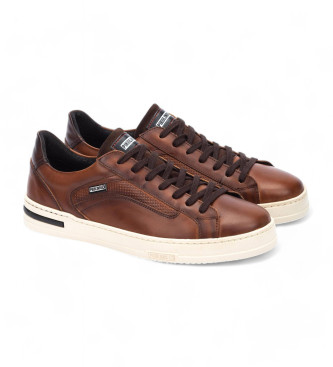 Pikolinos Sneaker Xativa in pelle marrone