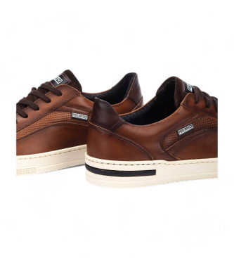 Pikolinos Sneaker Xativa in pelle marrone