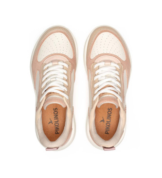 Pikolinos Usnjene superge Zahara bela, bež