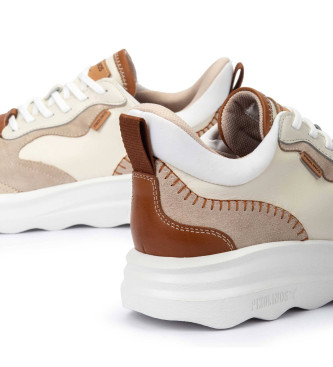 Pikolinos Zahara usnjene superge bele barve