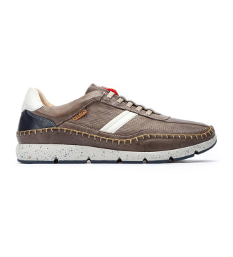 Pikolinos Leather Sneakers Fuencarral taupe