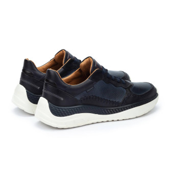 Pikolinos Leather Sneakers Motril navy