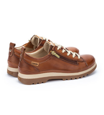 Pikolinos Brown Vigo Leather Sneakers
