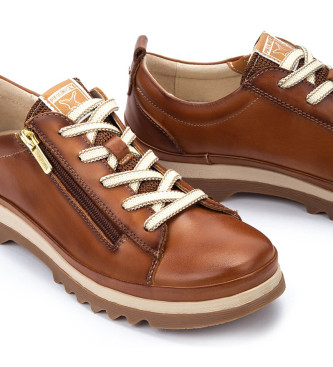 Pikolinos Brown Vigo Leather Sneakers