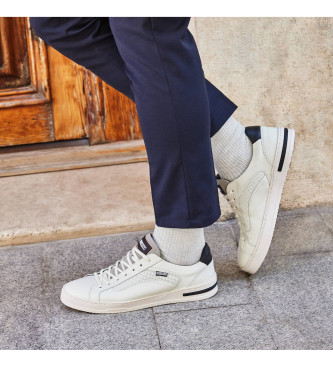 Pikolinos Leather Sneakers Xativa white