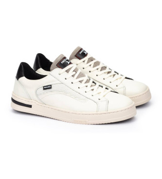 Pikolinos Leather Sneakers Xativa white