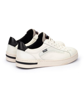 Pikolinos Leather Sneakers Xativa white