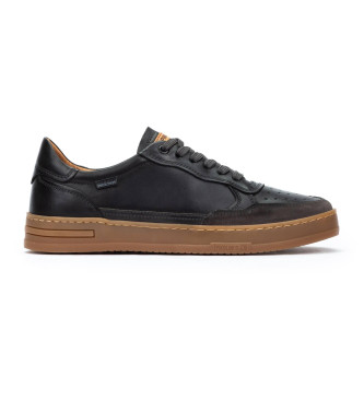 Pikolinos Leather Sneakers Xativa black