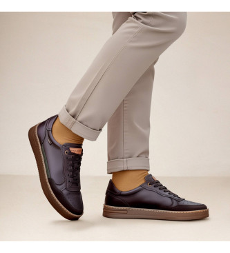 Pikolinos Dark brown Xativa Leather Sneakers