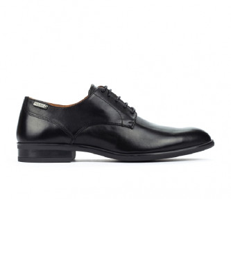 Pikolinos Skórzane buty Bristol w kolorze czarnym