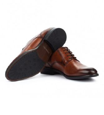Pikolinos Brown Bristol leather shoes