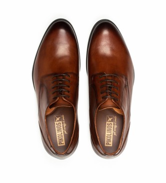 Pikolinos Sapatos de couro Bristol castanhos
