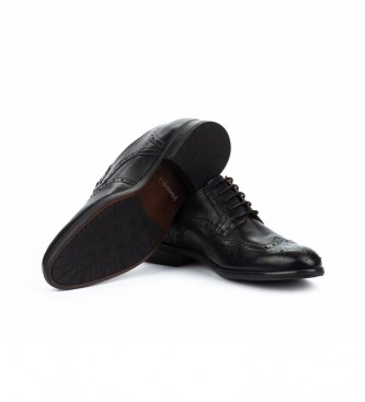 Pikolinos Bristol M7J czarne skórzane buty