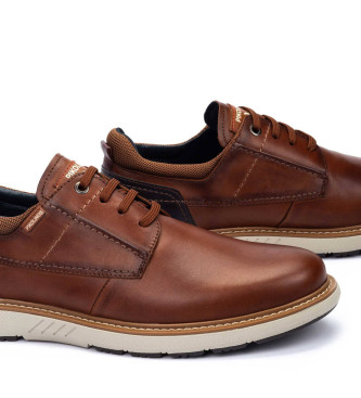 Pikolinos Brown Bilbao Leather Shoes