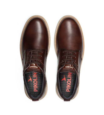 Pikolinos Zapatos de Piel Bilbao marr�n oscuro
