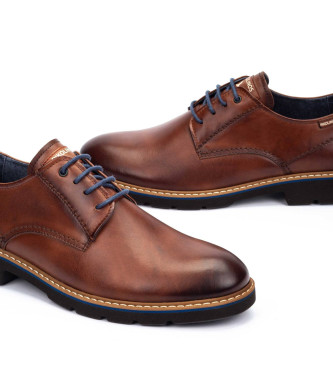 Pikolinos Zapatos de Piel Alarcon marr�n