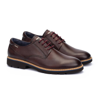 Pikolinos Dark brown Alarcon leather shoes