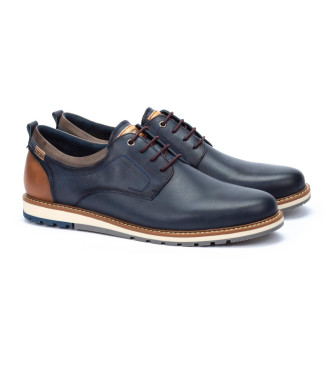 Pikolinos Leather shoes Berna navy