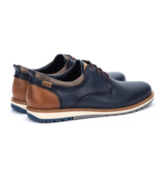 Pikolinos Leather shoes Berna navy