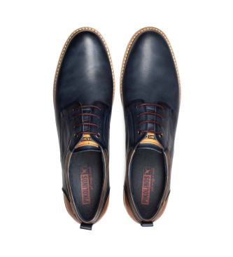 Pikolinos Leather shoes Berna navy