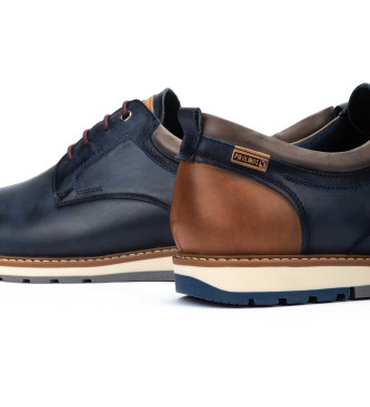 Pikolinos Leather shoes Berna navy