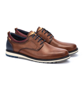 Pikolinos Brown Berna Leather Shoes