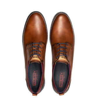Pikolinos Brown Berna Leather Shoes