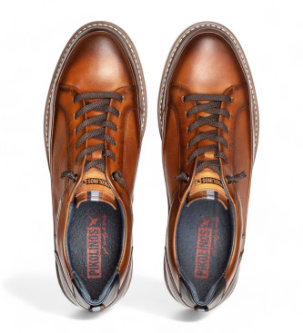 Pikolinos Brown Berna leather shoes