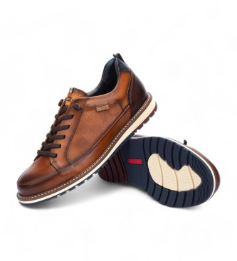 Pikolinos Brown Berna leather shoes