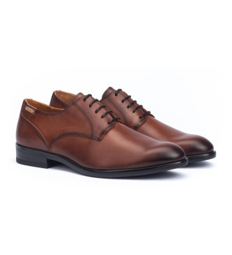 Pikolinos Brown Bristol Leather Shoes