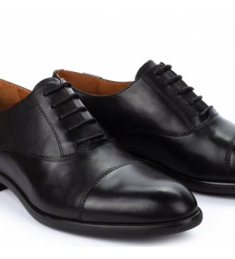 Pikolinos Zapatos de piel Bristol negro