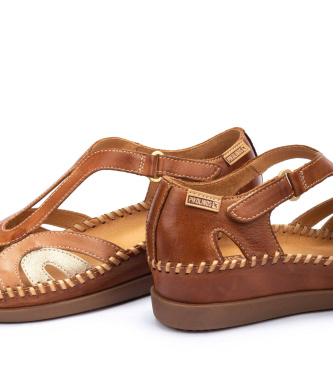 Pikolinos Sapatos de couro Cadaques castanhos