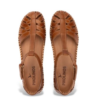 Pikolinos Sapatos de couro Cadaques castanhos