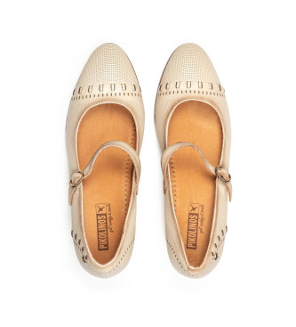 Pikolinos Scarpe in pelle Calafat bianco crema