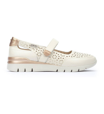 Pikolinos Off-white Cantabria Leather Shoes