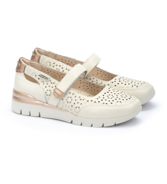 Pikolinos Chaussures en cuir Cantabria blanc cass